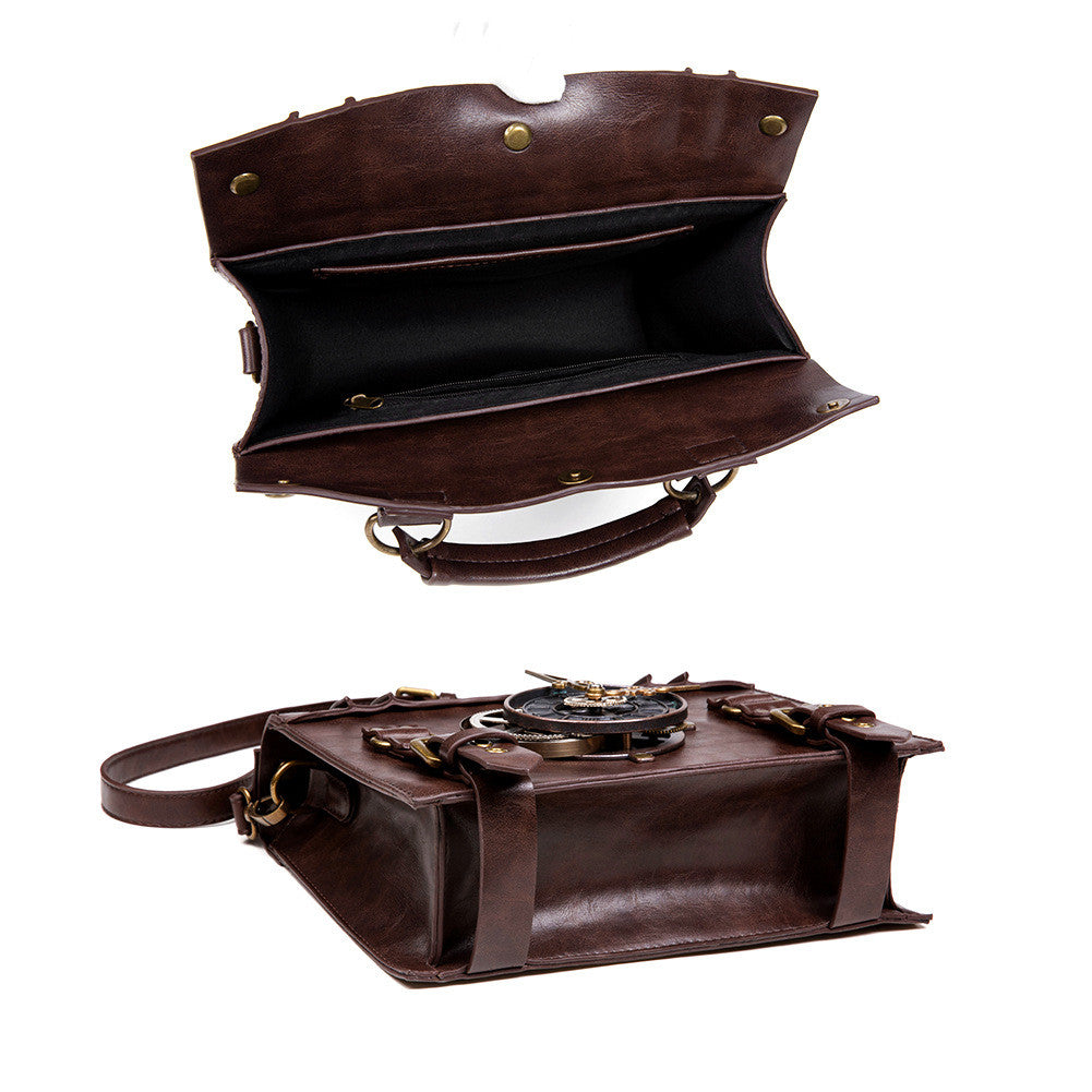 Steampunk Industrial Shoulder Bag