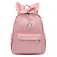 Bunny Ears Backpack with Sakura | Cherry Blossom Embroidery - Cherry Bomb