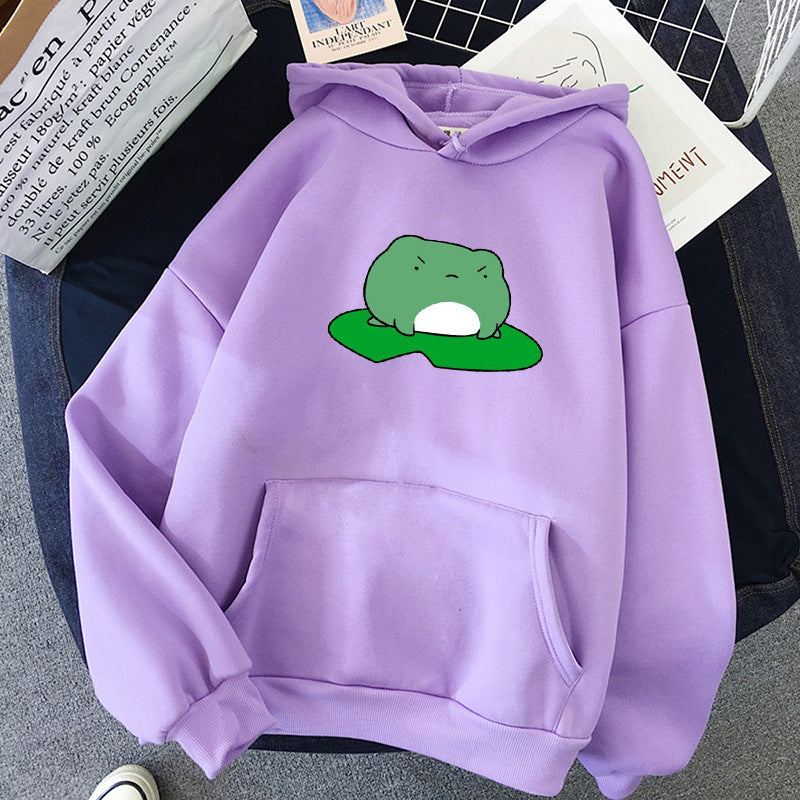 Angry Frog Sweatshirt - Cherry Bomb