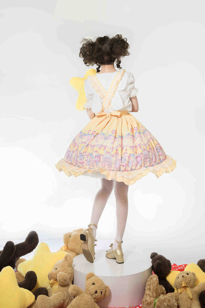 Ice Cream Rabbit Lolita JSK Dress - Cherry Bomb