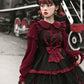 Wine Red Night Lolita Dress Set