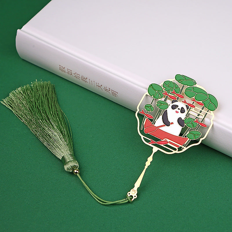 Panda Bookmark - Cherry Bomb