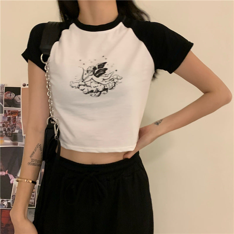 Cupid Angel Crop Top