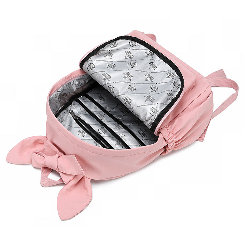 Bunny Ears Backpack with Sakura | Cherry Blossom Embroidery - Cherry Bomb