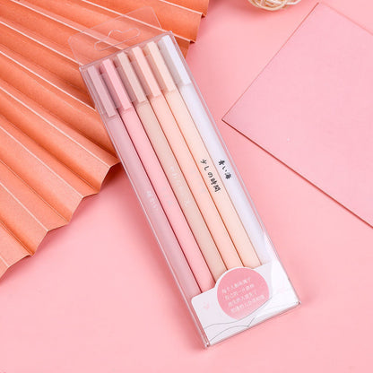 Pastel Gradient Pens | Black ink - Cherry Bomb