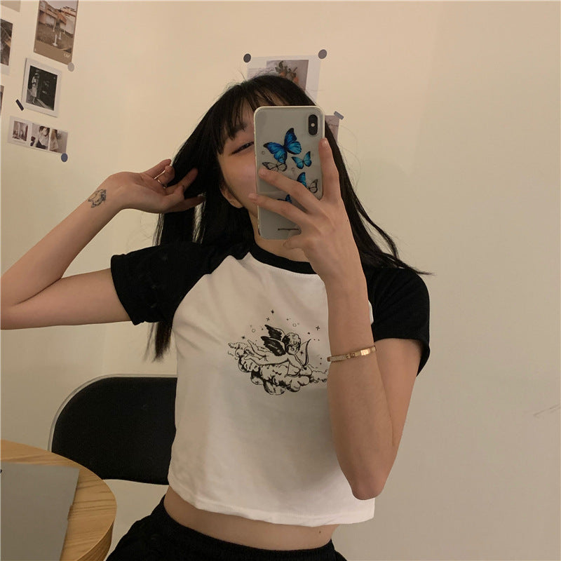 Cupid Angel Crop Top