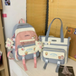 Stylish Fashion All-match Backpack - Cherry Bomb