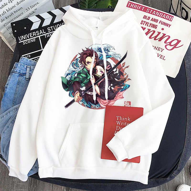 Anime Demon Slayer Hoodie | Tanjiro and Nezuko - Cherry Bomb