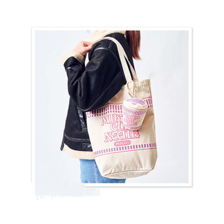 Cup Noodle Canvas Tote Bag