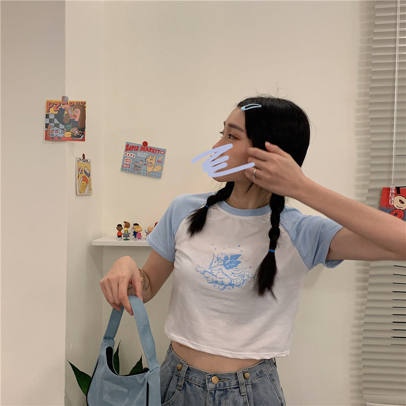 Cupid Angel Crop Top