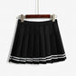 Pleated Sailor Skirt - Cherry Bomb