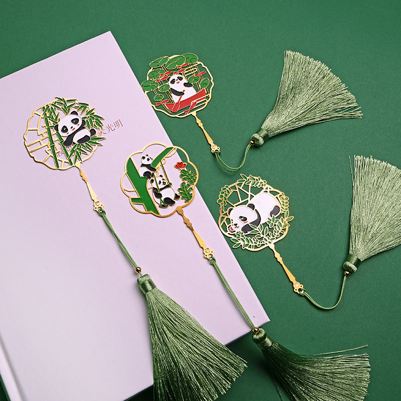 Panda Bookmark - Cherry Bomb