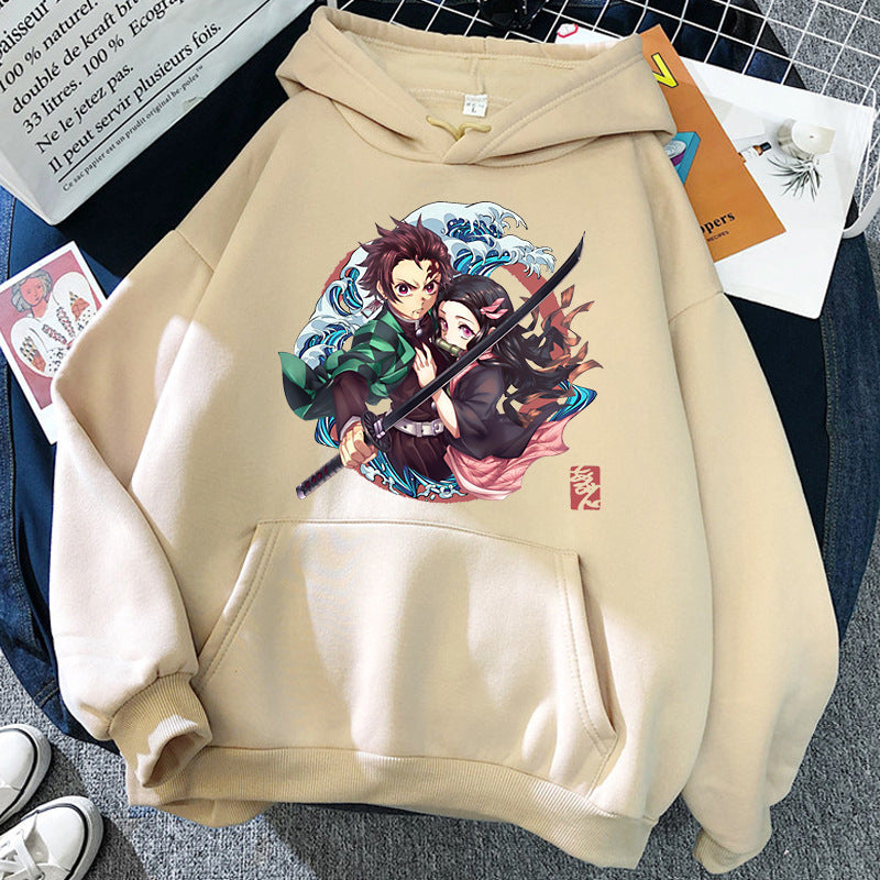 Anime Demon Slayer Hoodie | Tanjiro and Nezuko - Cherry Bomb