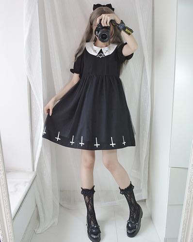 Gothic Lolita Dress - Cherry Bomb