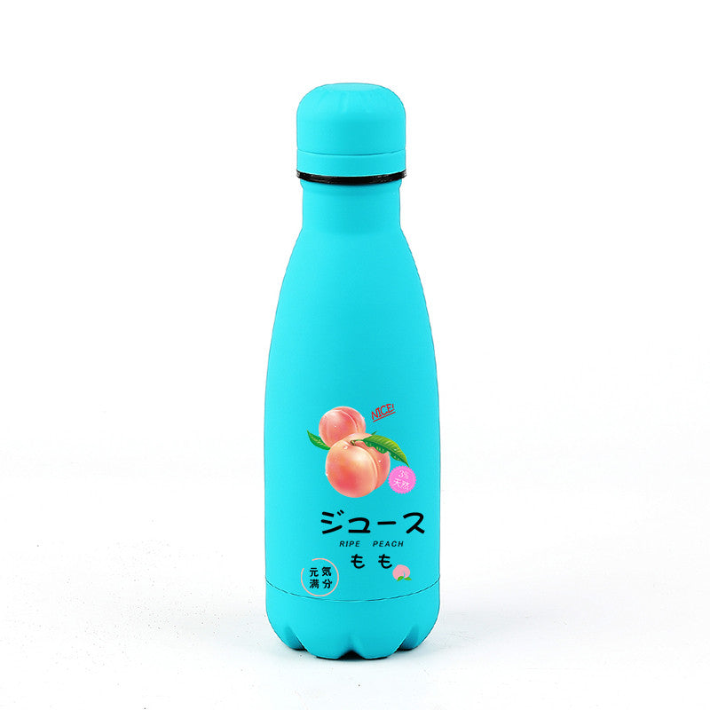 Cute Japanese Stainless Steel Bottle - Cherry Bomb