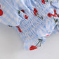 Cherry Print Plaid Top - Cherry Bomb
