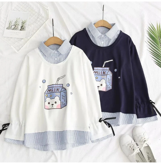 Milk Fashion Shirt - Cherry Bomb