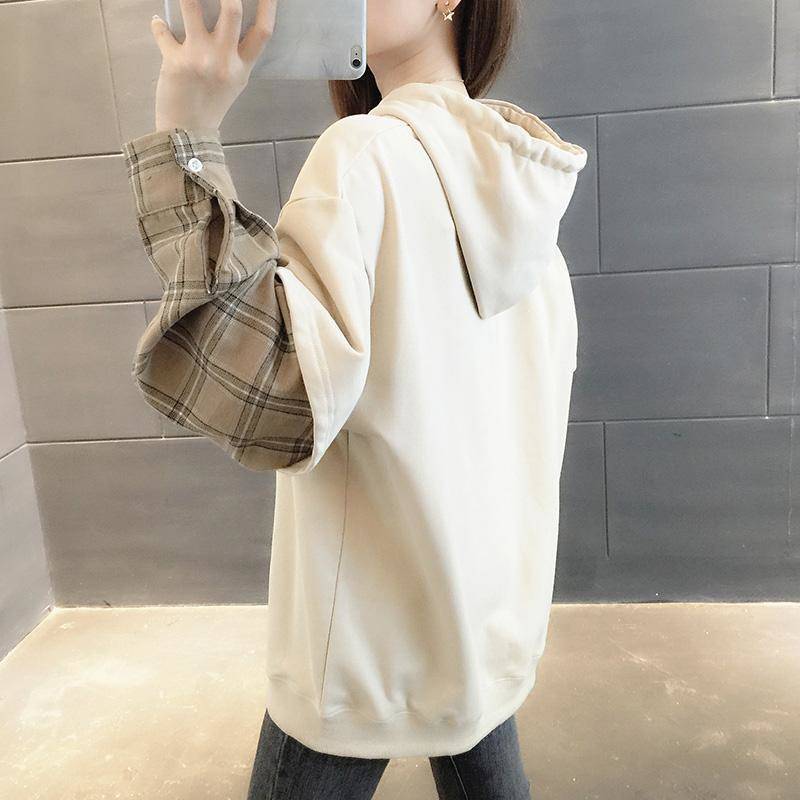 Trendy Oversized Long-sleeved Hoodie - Cherry Bomb