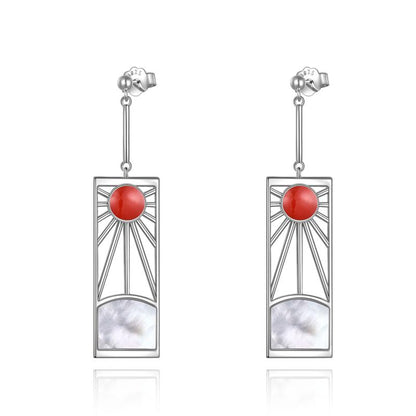 Sterling Silver Demon Slayer Tanjiro Earrings - Cherry Bomb