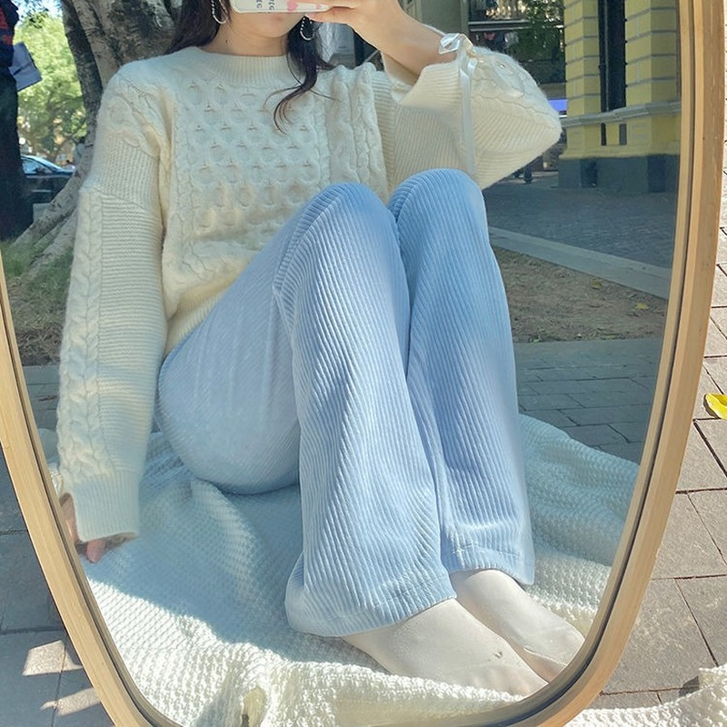 Soft High Waist Pants - Cherry Bomb