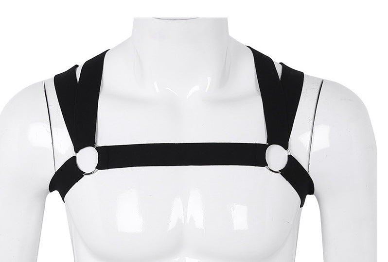 Simple Chest Harness - Cherry Bomb