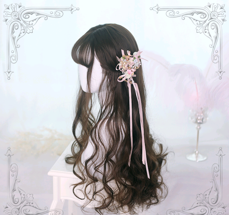 Lolita Long Curly with Bangs Wig