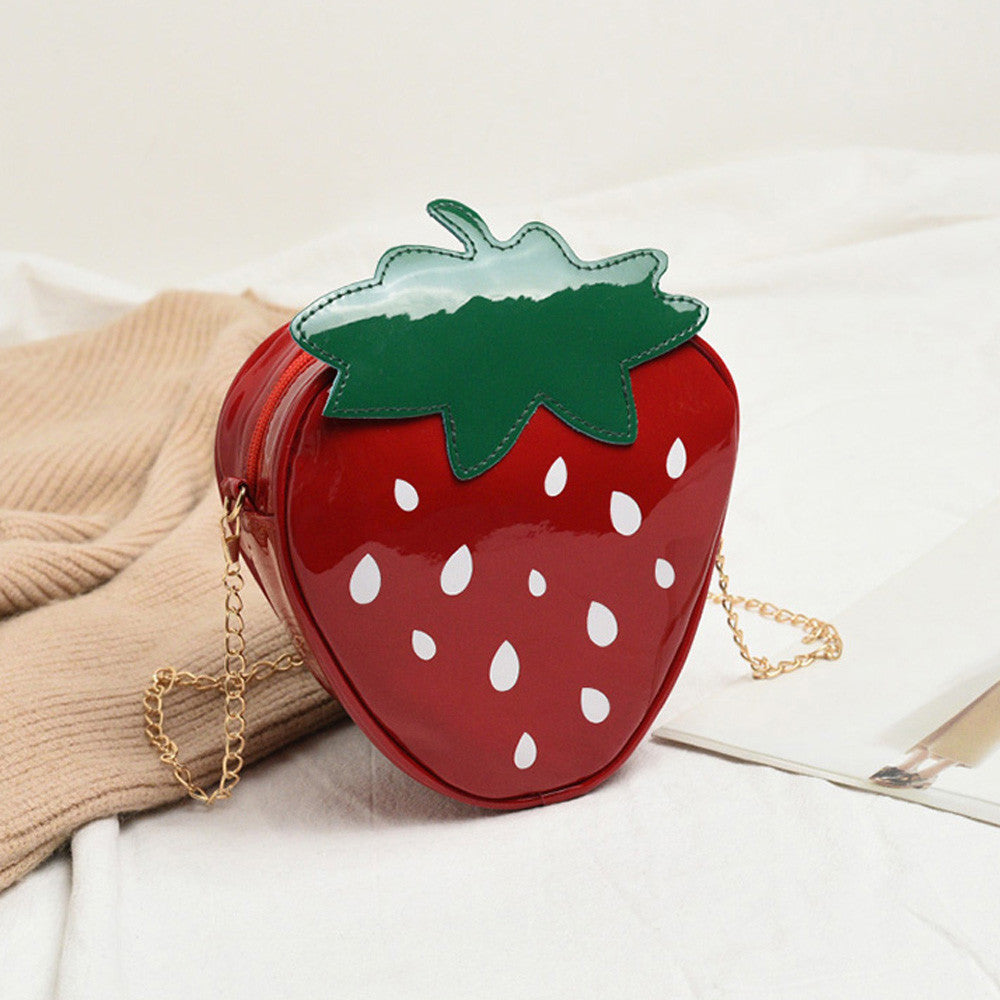 Strawberry Crossbody Shoulder Bag - Cherry Bomb