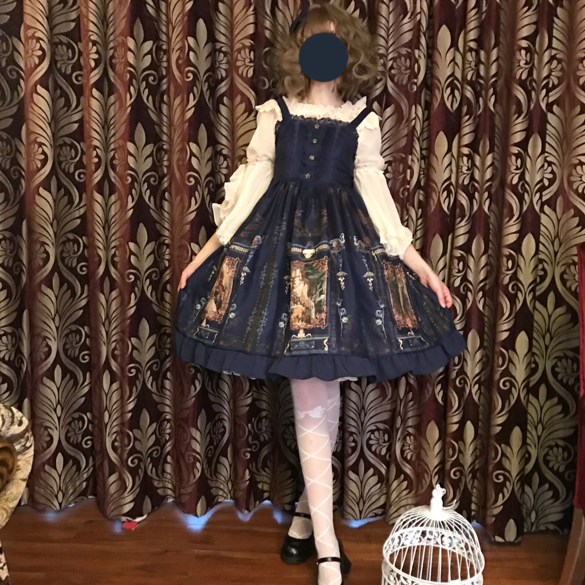 Vintage Princess Gothic Lolita Dress - Cherry Bomb