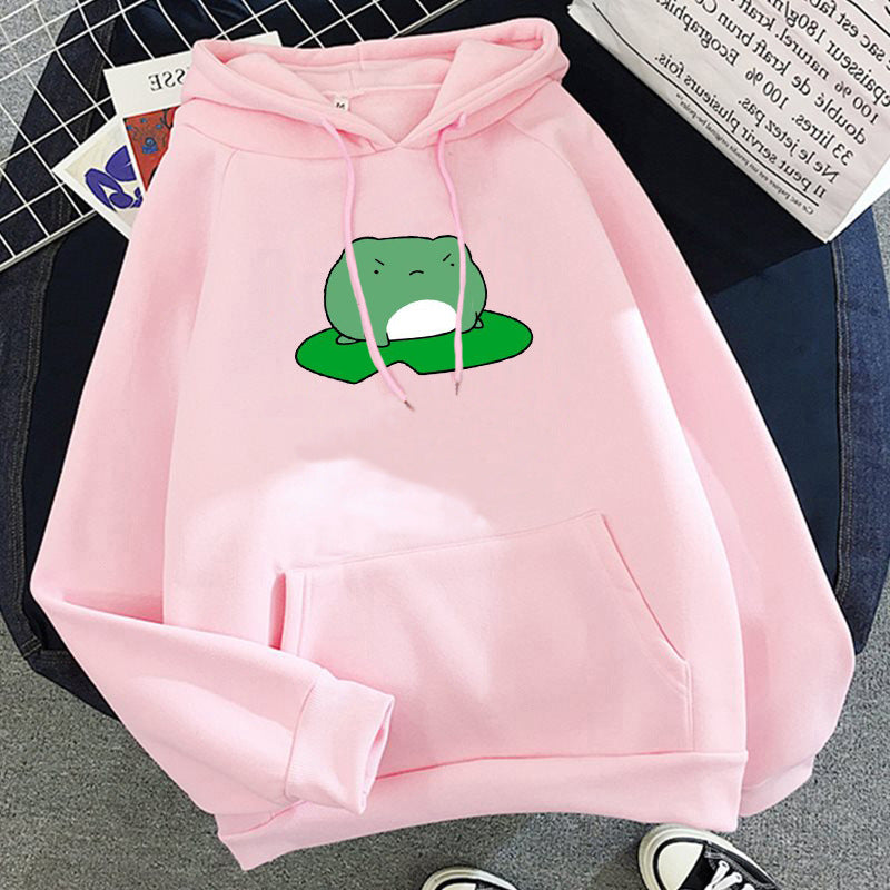 Angry Frog Sweatshirt - Cherry Bomb