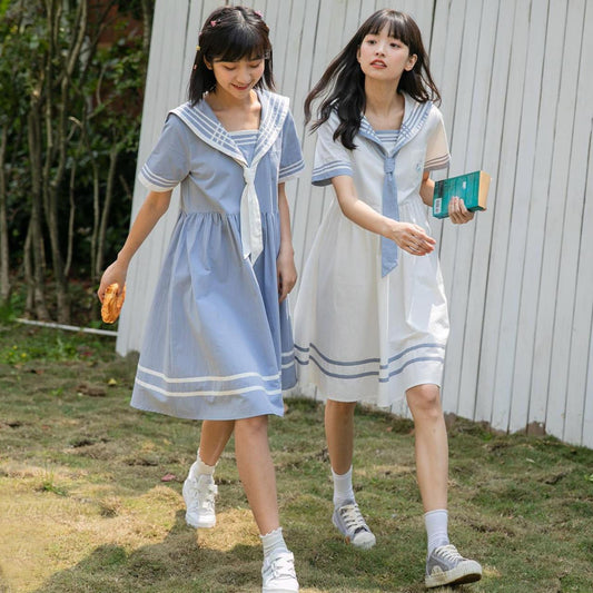 Astro Japanese Style Sailor Dress - Cherry Bomb