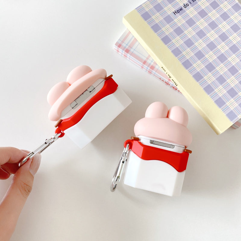 Cute Strawberry Earphone Case - Cherry Bomb