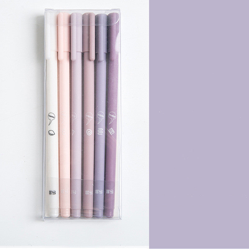Pastel Gradient Pens | Black ink - Cherry Bomb