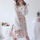 Strawberry Bunny Ruffled Dress Set - Cherry Bomb