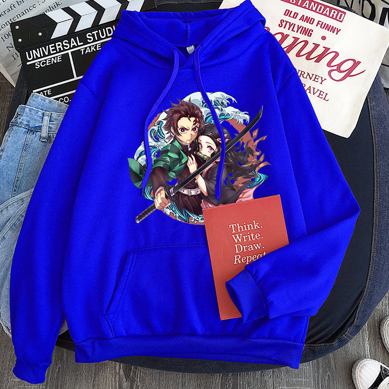 Anime Demon Slayer Hoodie | Tanjiro and Nezuko - Cherry Bomb