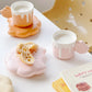 Milk and Cookies Ceramic Cup Set