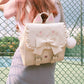 Kawaii Embroidered Cat Backpack