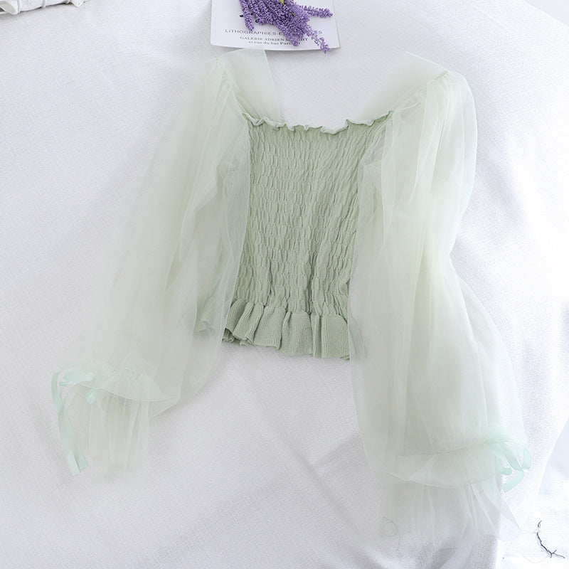 Fairy Princess Mesh Top - Cherry Bomb