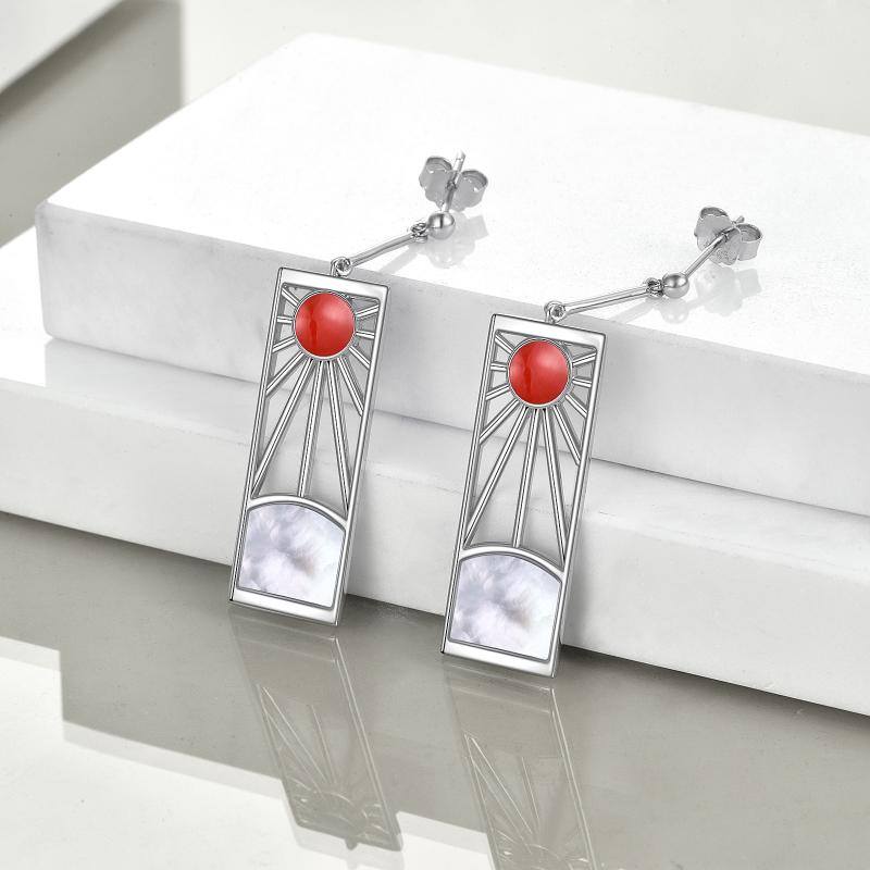 Sterling Silver Demon Slayer Tanjiro Earrings - Cherry Bomb