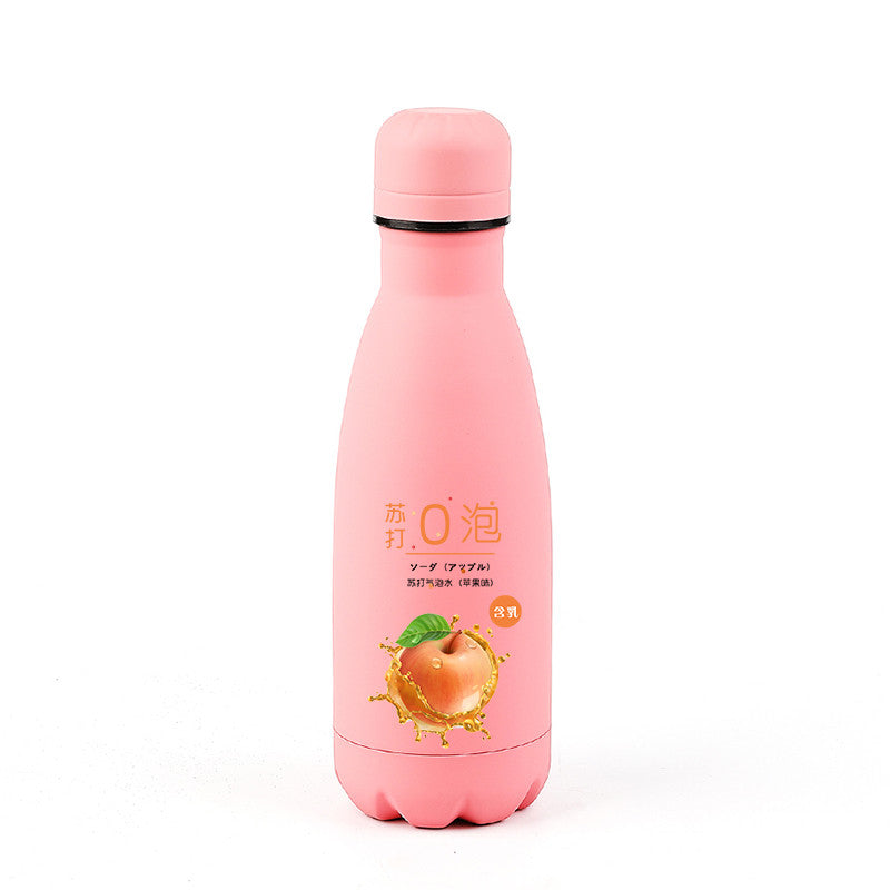 Cute Japanese Stainless Steel Bottle - Cherry Bomb