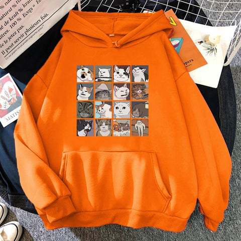 Cat Sweatshirt - Cherry Bomb