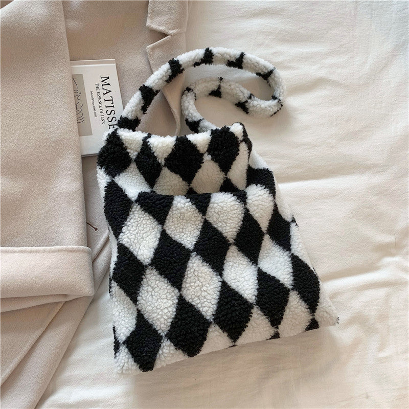 Plush Love Shoulder Bags - Cherry Bomb