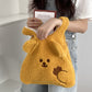 Fluffy Cute Bear Handbag - Cherry Bomb