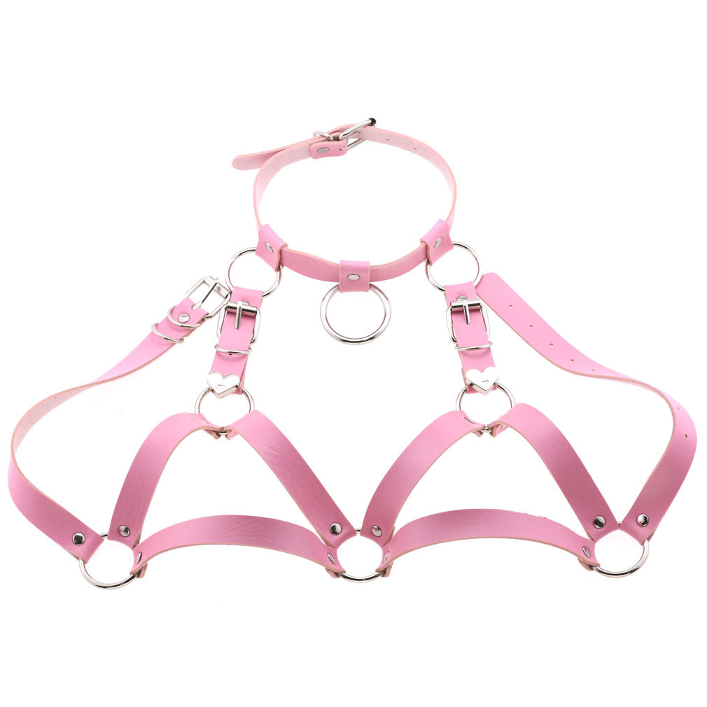 Trendy Chest Harness - Cherry Bomb