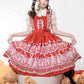 Ice Cream Rabbit Lolita JSK Dress - Cherry Bomb