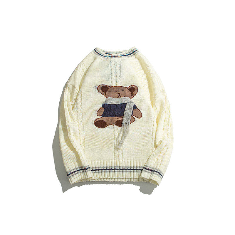 Cozy Bear Knit Sweater