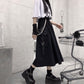 Edgy Skirt with Thin Pockets - Cherry Bomb