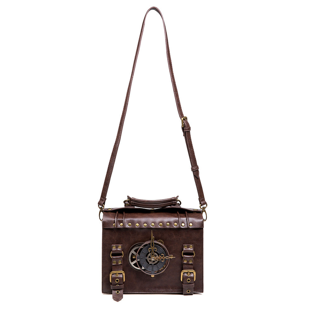 Steampunk Industrial Shoulder Bag