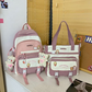Stylish Fashion All-match Backpack - Cherry Bomb