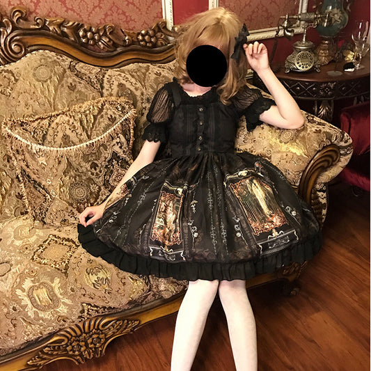 Vintage Princess Gothic Lolita Dress - Cherry Bomb