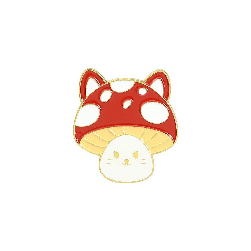 Mushroom Brooches - Cherry Bomb